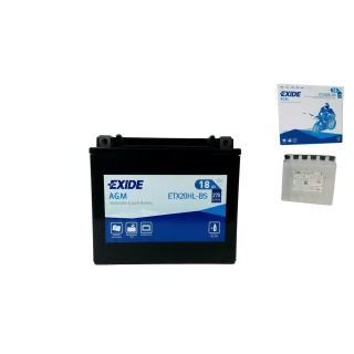 AKUMULATOR EXIDE ETX20HL-BS/YTX20HL-BS 12V 18Ah 270A