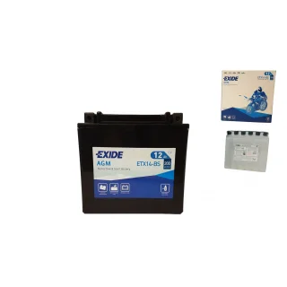 AKUMULATOR EXIDE ETX14-BS/YTX14-BS 12V 12Ah 200A