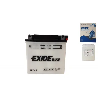 AKUMULATOR EXIDE EB7L-B/YB7L-B 12V 8Ah 85A