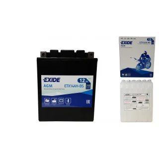 AKUMULATOR EXIDE ETX14AH-BS/YTX14AH-BS 12V 12Ah 210A