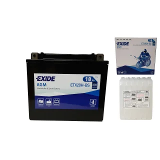 AKUMULATOR EXIDE ETX20H-BS/YTX20H-BS 12V 18Ah 270A