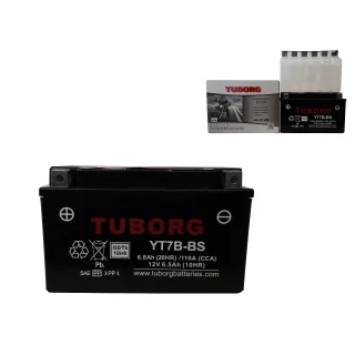 AKUMULATOR TUBORG AGM YT7B-BS 12V 6.5Ah 110A