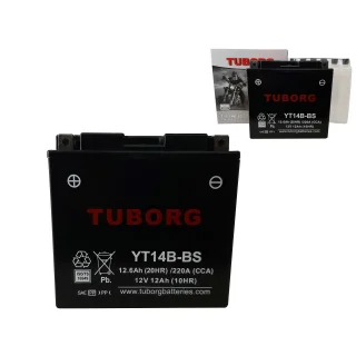 AKUMULATOR TUBORG AGM YT14B-BS 12V 12Ah 220A