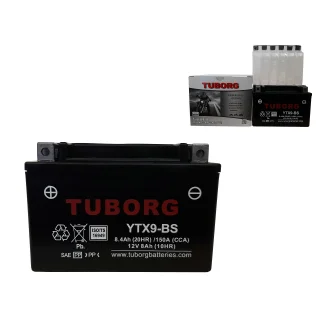 AKUMULATOR TUBORG AGM YTX9-BS 12V 8Ah 150A