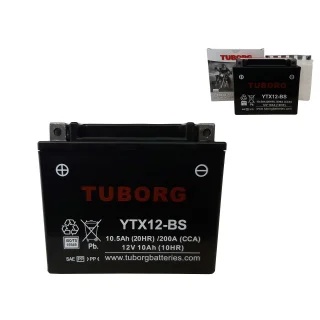 AKUMULATOR TUBORG AGM YTX12-BS 12V 10Ah 200A