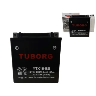 AKUMULATOR TUBORG AGM YTX16-BS 12V 14Ah 240A