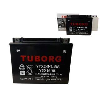 AKUMULATOR TUBORG AGM YTX24HL-BS 12V 21Ah 350A