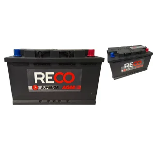 AKUMULATOR RECO AGM RA58080 12V 80Ah 800A Start&Stop