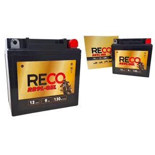 AKUMULATOR RECO RB9L-GEL 12V 9Ah 130A