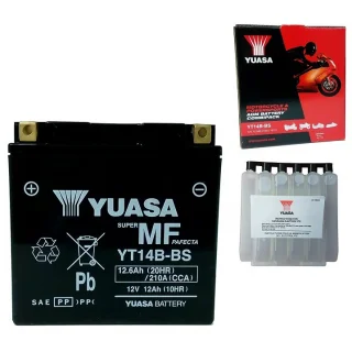 AKUMULATOR YUASA YT14B-BS 12V 12Ah 210A