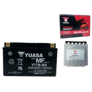 AKUMULATOR YUASA YT7B-BS 12V 6.8Ah 110A