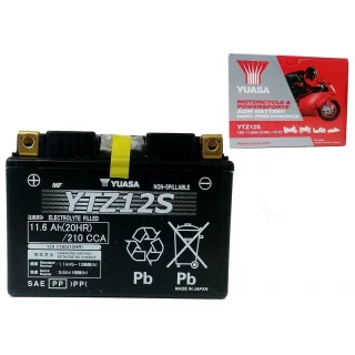 AKUMULATOR YUASA YTZ12S-BS 12V 11Ah 210A