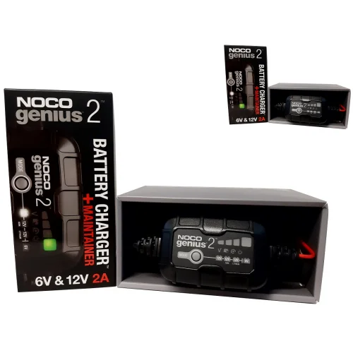 ŁADOWARKA NOCO GENIUS 2 EU 6V 12V 2A ŁADOWARKA NOCO GENIUS 2 EU 6V 12V 2A