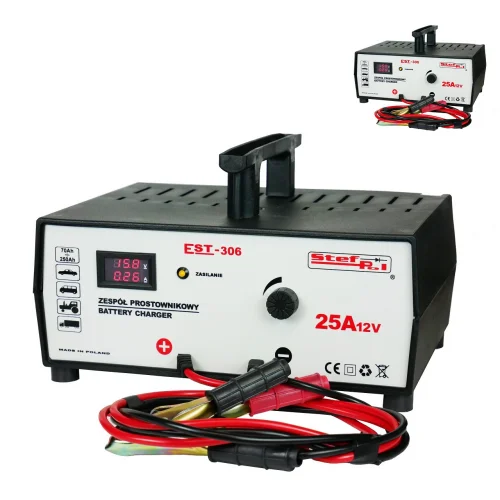 PROSTOWNIK STEF-POL EST-306 12V 25A PROSTOWNIK STEF-POL EST-306 12V 25A